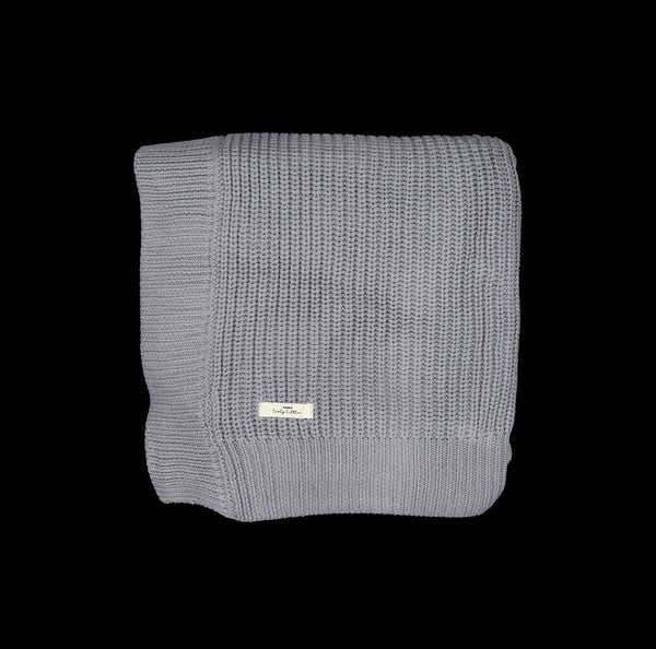 the-chunky-knit-blanket-slate Lovely Littles - Sophia's StyleKnit Blanket-1